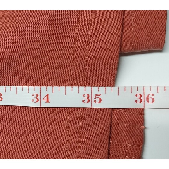 Banana Republic Women Size 0 Dusky Rose Button Front Tie Shirt Dress Lyocell New - Picture 11 of 11